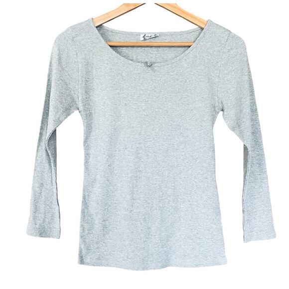 Free People Intimately Downtime Top Pajama Lounge Grey Size Medium NEW - Picture 1 of 8